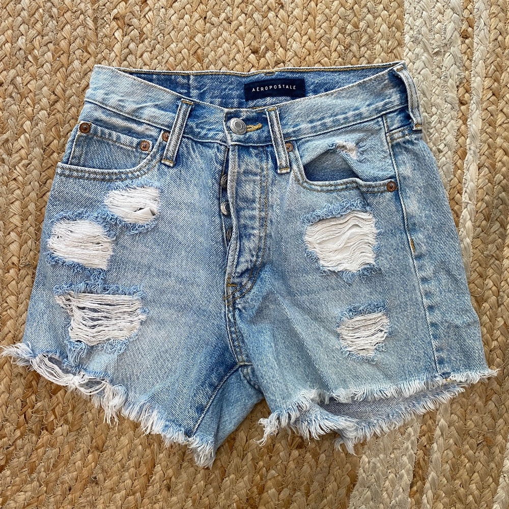 90s High Rise Cut-Off Shorts